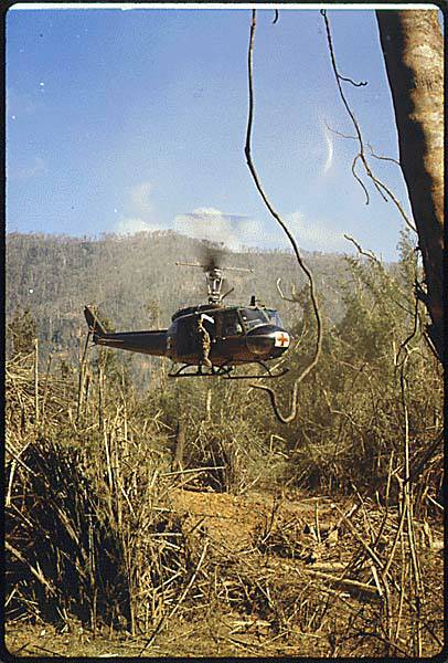 Helicopters Of Vietnam. Many medevac helicopters were